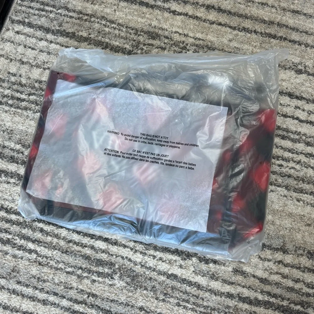 Victoria’s Secret large plaid tote bag